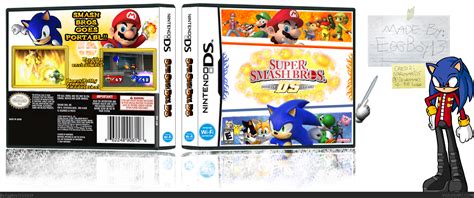 Viewing Full Size Super Smash Bros DS Box Cover