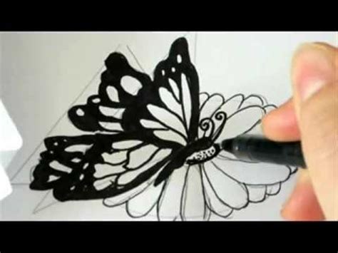 Their wings alone hold a certain pattern that once mastered, it's very easy would you like some help on learning how to draw a butterfly step by step? How To Draw A Butterfly Landing On A Flower ! - YouTube