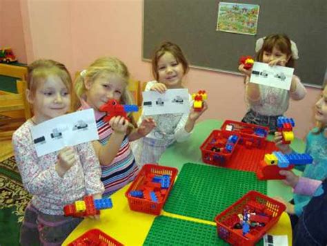 Лего конструирование в детском саду проведение занятия схемы и прочее