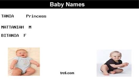 Tania Name Meaning And Origin Baby Name Tania Meaning