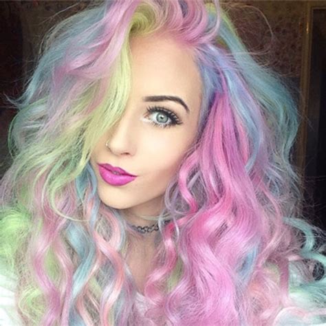 Rainbow Hair Color Ideas For 2016 Hairstyle Ideas