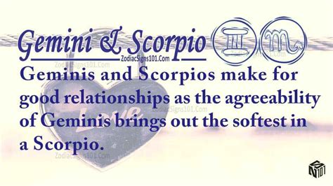 Gemini Scorpio Partners For Life In Love Or Hate Compatibility And