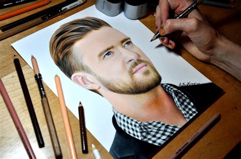 Stunning Hyper Realistic Celebrity Portraits By Heather Rooney Color