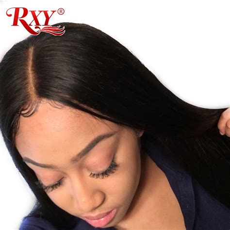 Rxy Small Cap Glueless Lace Front Human Hair Wigs For Black Women Pre