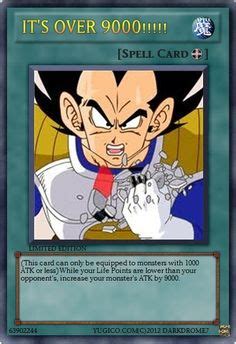 New anonymous over 9000 meme memes dragon ball memes. 11 Best Funny Yu-Gi-Oh Cards images