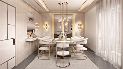 3d Rendering For A Dining Room Project In Ny On Behance