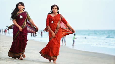 An Indian Fashion Designer Spotlights Transgender Women For Her New Sari Collection — Quartz India