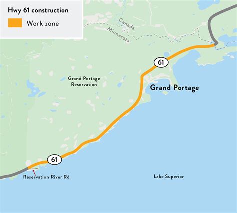 Highway 61 Grand Portage Project Mndot