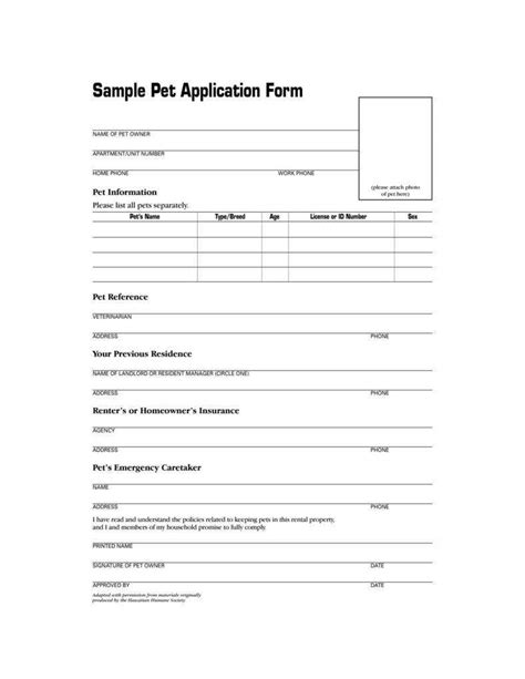 Some animal rescues operate exclusively through the homes of volunteer foster parents, while others also have a shelter and small office. 9+ Puppy Application Form Templates - PDF, DOC | Free & Premium Templates