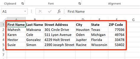 How To Create Labels In Word From An Excel Spreadsheet