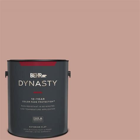 Behr Dynasty 1 Gal S170 4 Retro Pink Flat Exterior Stain Blocking