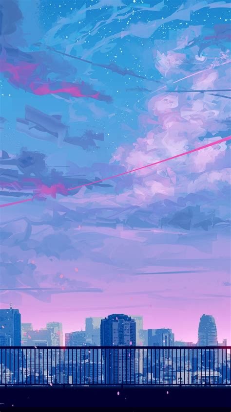 Aesthetic Blue Anime Background Laptop - ankhibasie