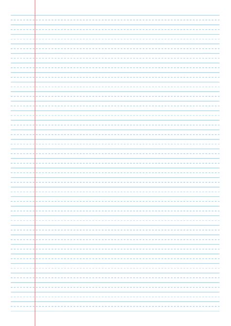 Wide Ruled Paper With Dotted Lines Printable Discover The Beauty Of