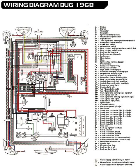 wiring diagram  vw beetle alternator