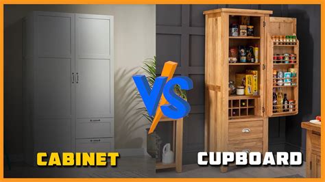 Difference Between Cupboard And Cabinet It Is Interesting