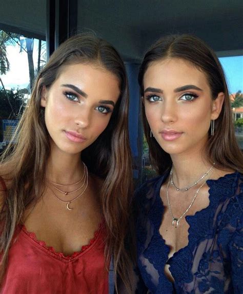 Renee And Elisha Herbert Beautiful In 2019 Beauty Makeup Makeup