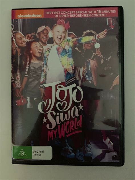 Jojo Siwa My World Dvd 2017 Retro Unit