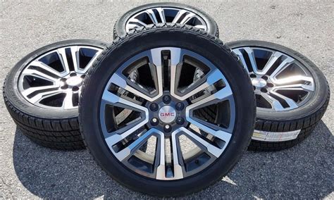 2017 Gmc Sierra 1500 Yukon Xl Denali 22 Wheels Rims Tires Sle Midnight