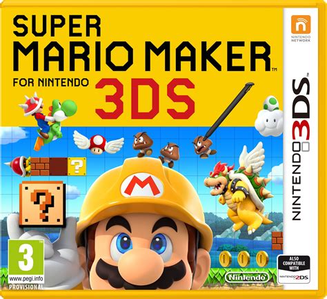 N Direct Super Mario Maker For Nintendo 3ds Announced Out December