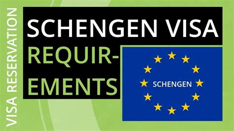 Schengen Visa Application Requirements What Documents To Submit