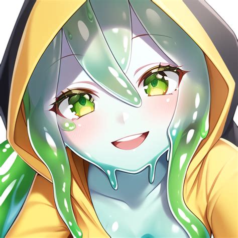 Ai Art Slime Girl Melting By Anima Pixai Anime Ai Art Generator My