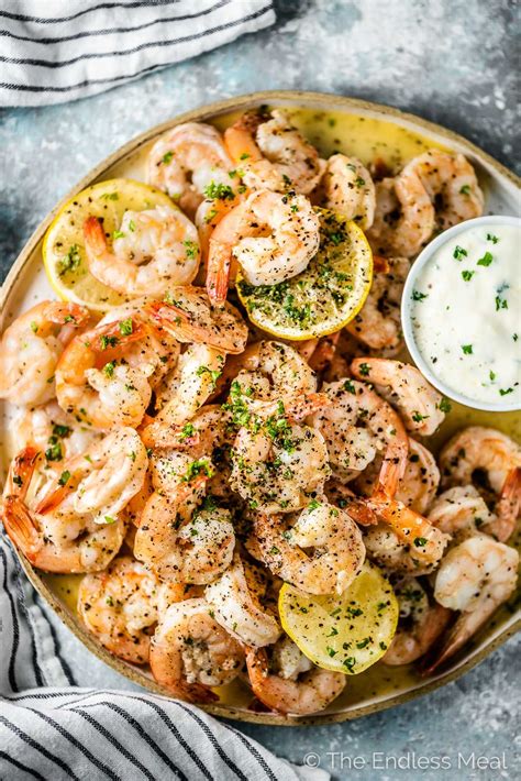 Who needs dinner when your appetizers are this good? PIN THIS TO SAVE IT FOR LATER! Garlic Butter Baked Shrimp ...