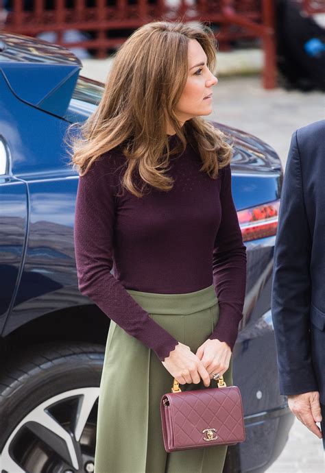 Kate middleton, also known as catherine, duchess of cambridge, is married to prince william of england. Kate Middleton Wore a $50 Sweater With a Chanel Bag | Glamour