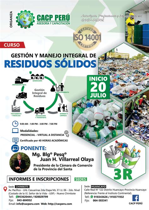 CACP Perú Curso Gestión Y Manejo Integral De Residuos Sólidos 2019 1