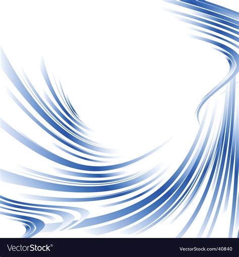 Abstract Blue Lines Royalty Free Vector Image Vectorstock