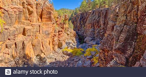 View Of Sycamore Canyon From Sycamore Falls Near Williams Arizona The