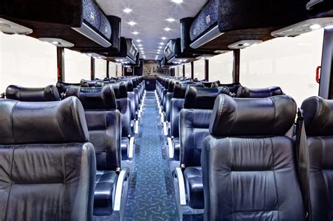 Luxury Rockstar Motorcoach 56 Passenger Bus Royal Excursion