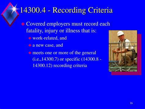 Ppt Calosha Recordkeeping Work Related Injuries And Illnesses