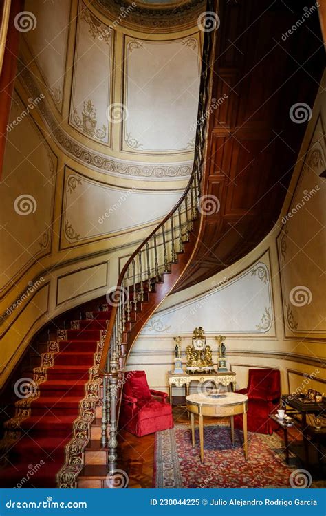 Interior Staircase Of The Castle Of Chapultepec Editorial Image Image