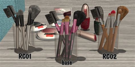 6 Makeup Brushes Set My Sims 2 Clutter Spot Sims Sims 2 Sims 4