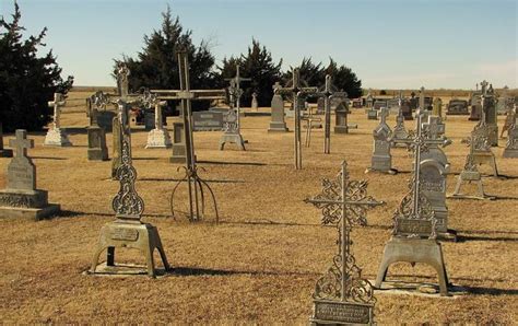 Holy Cross Cemetery Pfeifer Kansas Cemetery Old Cemeteries Holy