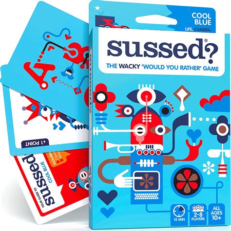 Sussed Wacky Conversation Starters Card Game For Teens