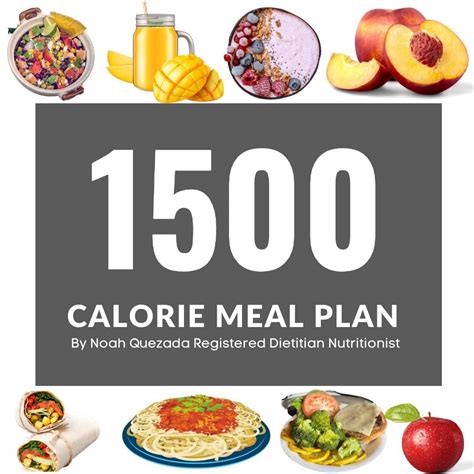2500 Calorie Meal Plan Dietitian Developed Meal Plan