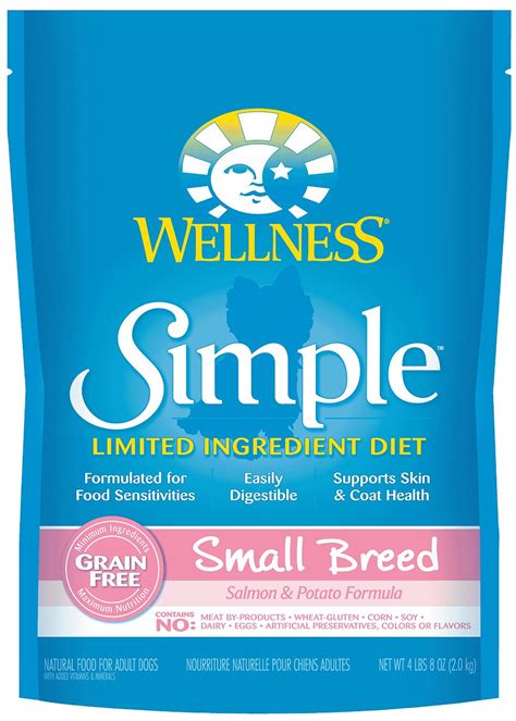 They have a much higher metabolism and metabolic rate which means they can burn through their meals rather quickly. Wellness Simple Natural Grain Free Limited Ingredient Dry ...