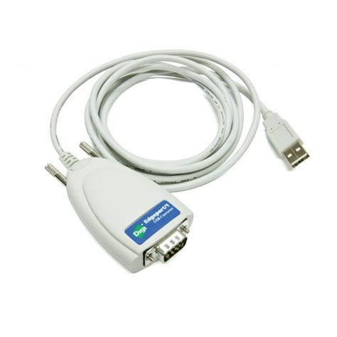 Digi Edgeport1 With 2 Meter Captive Cable 1 Rs 232 Serial Db 9