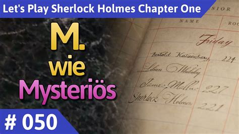 Sherlock Holmes Chapter One Deutsch Teil M Wie Mysteri S Let S