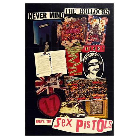 original iconic punk rock music poster for the sex pistols god save the queen at 1stdibs