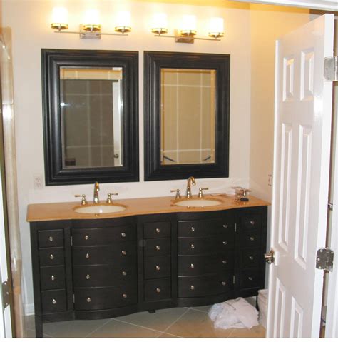 Find black bathroom vanity mirror image, wallpaper and background. 20 Ideas of Small Bathroom Vanity Mirrors | Mirror Ideas