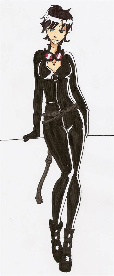 Catwoman Selina Kyle By Aku X Fox On Deviantart