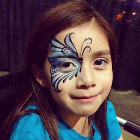 Butterfly Face Painting By Roonie Mena Art Butterfly Face Face