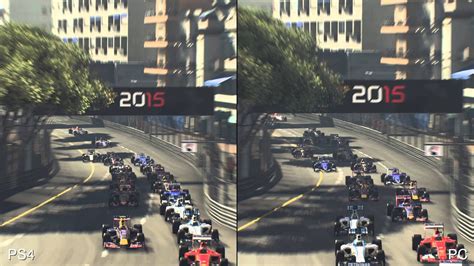 Due to different time of the day in both games, this is more track comparison rather than graphics comparison. F1 2015 PS4 vs PC Comparison - YouTube
