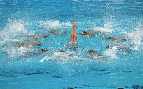 Russia Captures Womens Team Technical Synchronized Swimming Title At
