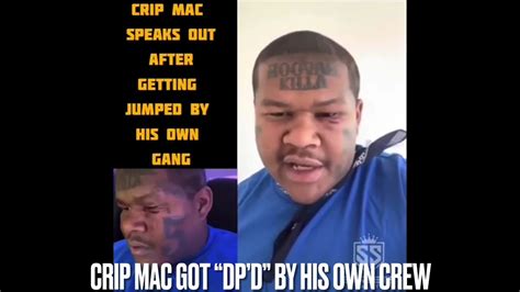 Crip Mac Gets Dp’d By His Own Crew Youtube