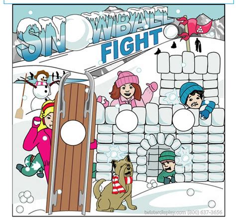Snowball Fight Game Orlando Inflatables Christmas And Winter Event