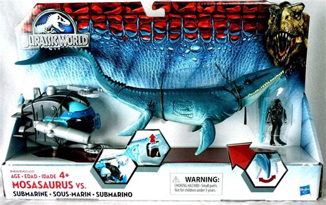 Jurassic World Mosasaurus Versus Submarine Vehicle Set Hasbro Dinosaurs 1818231587
