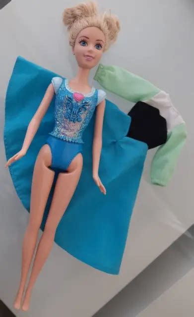 MATTEL DISNEY PRINCESS Barbie Cinderella 12 Doll Figure Barbie WITH
